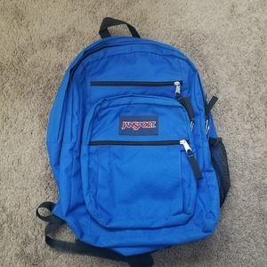 Blue Jansport Backpack